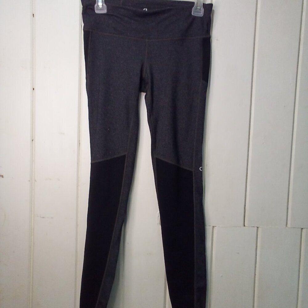 Gap Fit Leggings Women S Active Athletic Gray Black